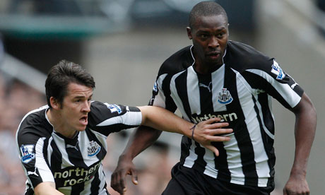 Joey Barton and Shola Ameobi