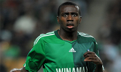 Blaise Matuidi in action for Saint-Étienne in the Ligue 1