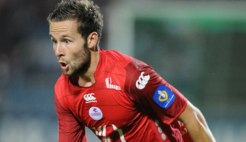 Yohan Cabaye in action for Lille against Rennes