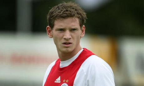 Jan Vertonghen in action for Ajax during a league match