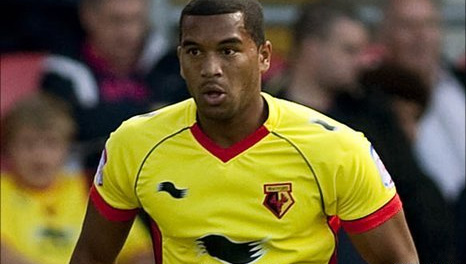 Adrian Mariappa in action for Watford in the nPower Championship