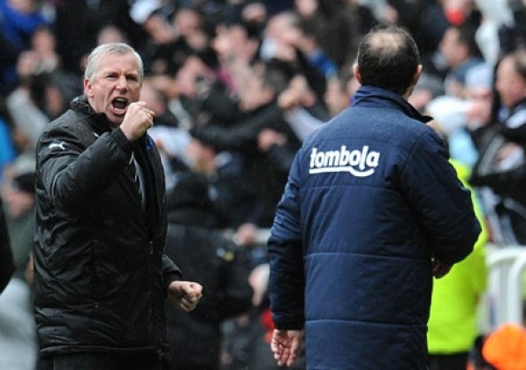 Alan Pardew reveals emotion after Newcastle United are awarded a penalty