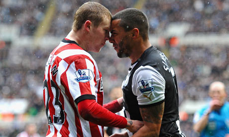 James McClean and Danny Simpson go head to head after tackle from Northern Irishman