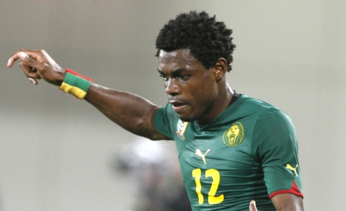 Henri Bedimo on international duty with Cameroon