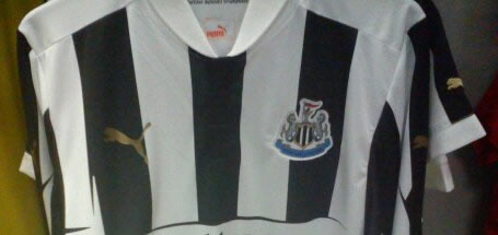 Newcastle United's new jersey for the coming season