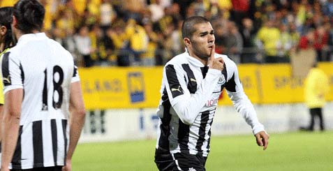 Mehdi Abeid scores for Newcastle United