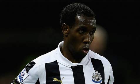 Vurnon Anita in action for Newcastle United