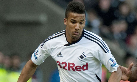 Scott Sinclair in action during his Swansea City days