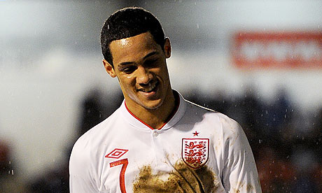 England's Tom Ince in action for the Three Lions