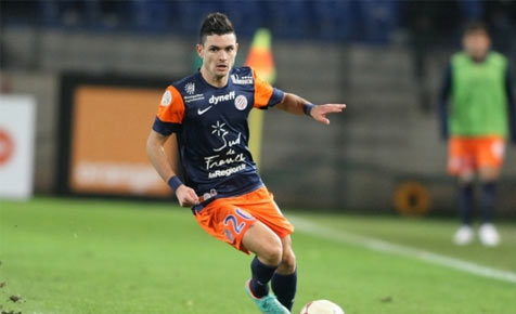 Rémy Cabella in action for Montpellier