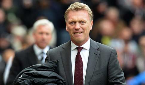 David Moyes gets ready for his side's tie against Newcastle United