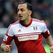 Konstantinos Mitroglou in action for Fulham