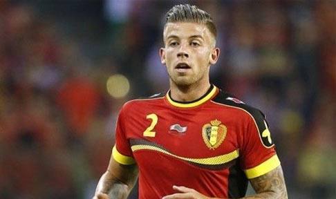 Toby Alderweireld in action for Belgium at the 2014 World Cup