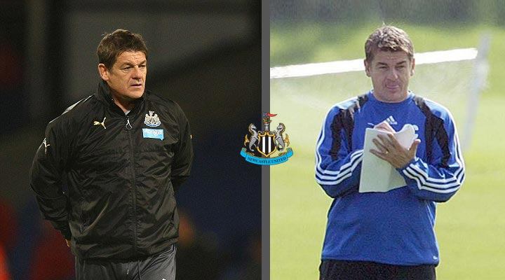 John Carver down through the years at Newcastle United